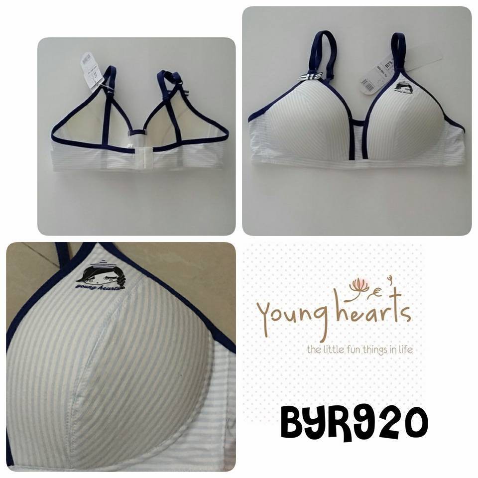 SRR - Bra 920 Miniset Young Hearts tanpa kawat 34B