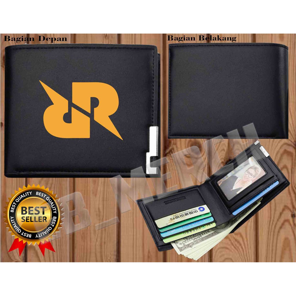 Dompet Pria Lipat   RRQ ESPORT   Dompet Kulit Men Fashion Letter Wallet KEREN     EB_MERCH