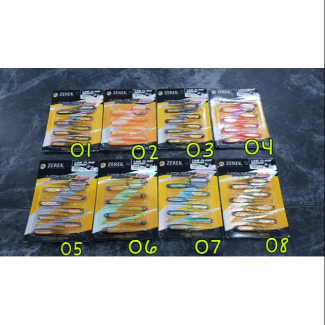 Lure Zerek Live Flash Minnow Wriggly 70mm