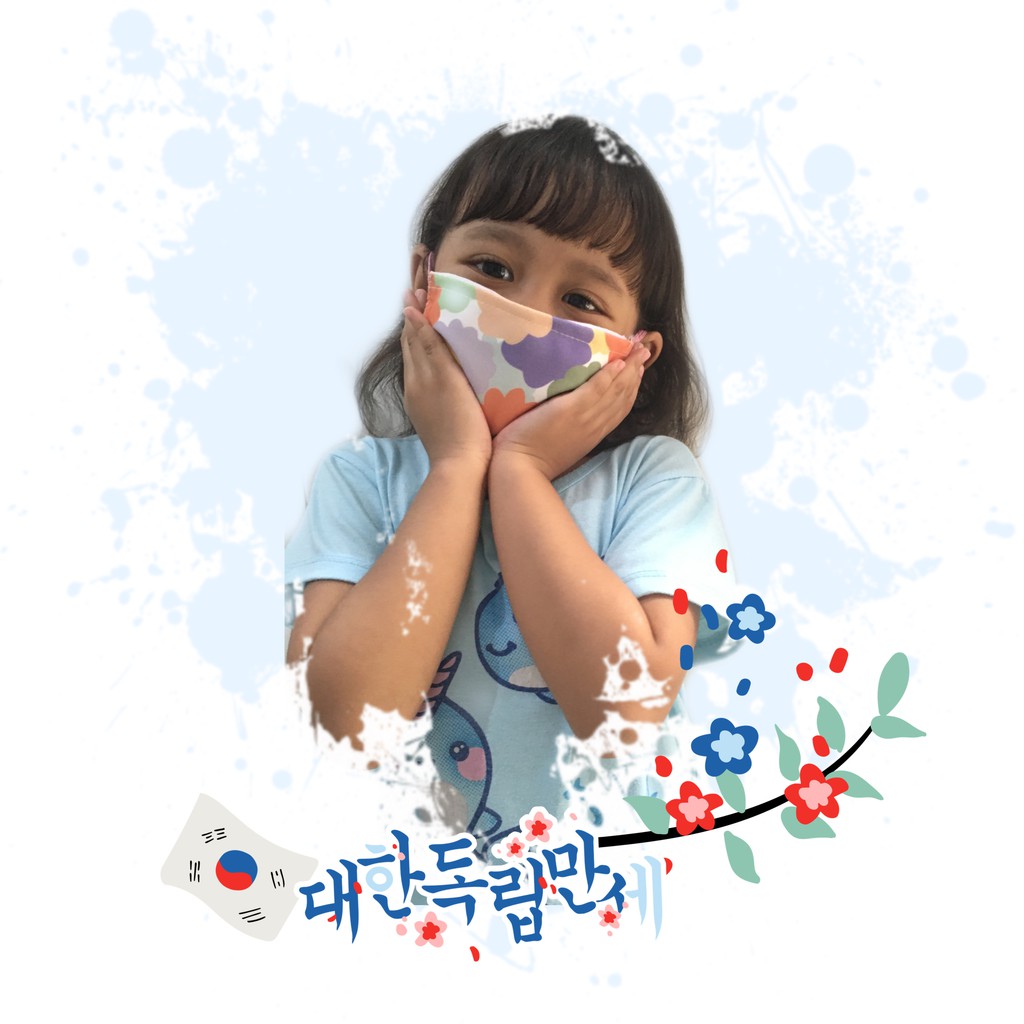 Masker fullcolor print - KIDS