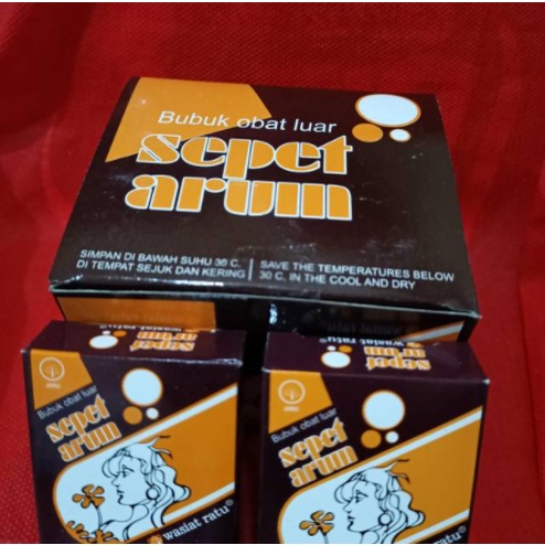 SEPET ARUM serbuk isi 100pcs keset dan harum Original