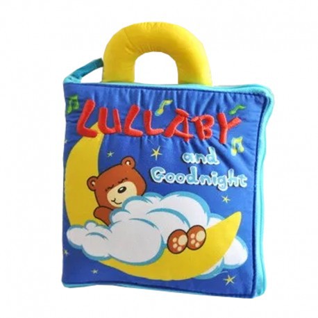 Buku Kain ACTIVITY BUSY BOOK Cloth Buku Bayi Anak Soft Book My Quiet Book Lullaby Baby Bear Twinkle