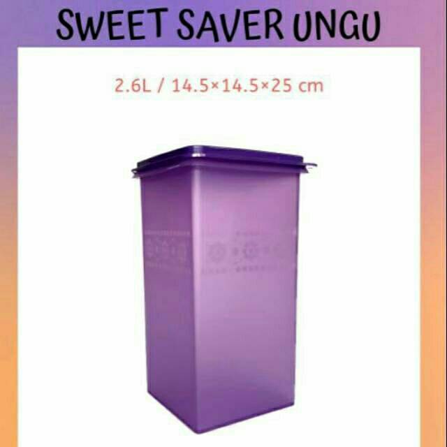 Mosaic mozaic sweet saver ungu purple toples kotak