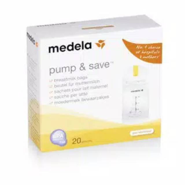 Kantong asi pump n save medela isi 20pcs