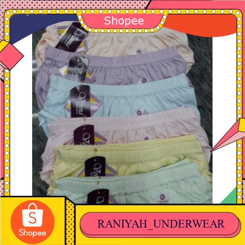 VENNA | CELANA DALAM WANITA KARET BESAR 1 LUSIN | PAKAIAN DALAM | UNDERWEAR (CD VENNA)
