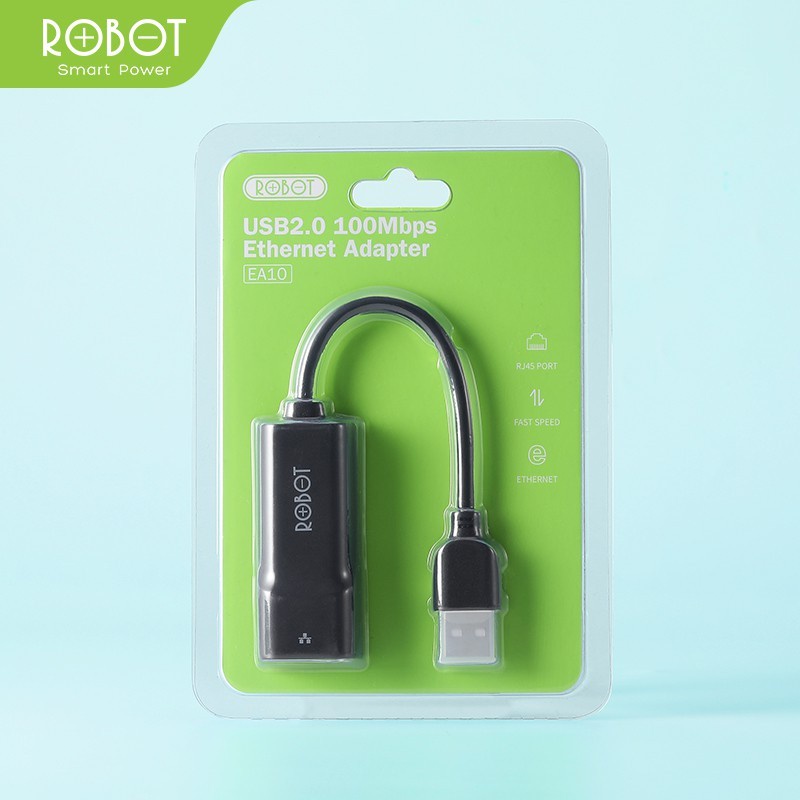 Kabel Converter USB LAN Robot EA10 USB Ethernet Adapter USB2.0 to RJ45