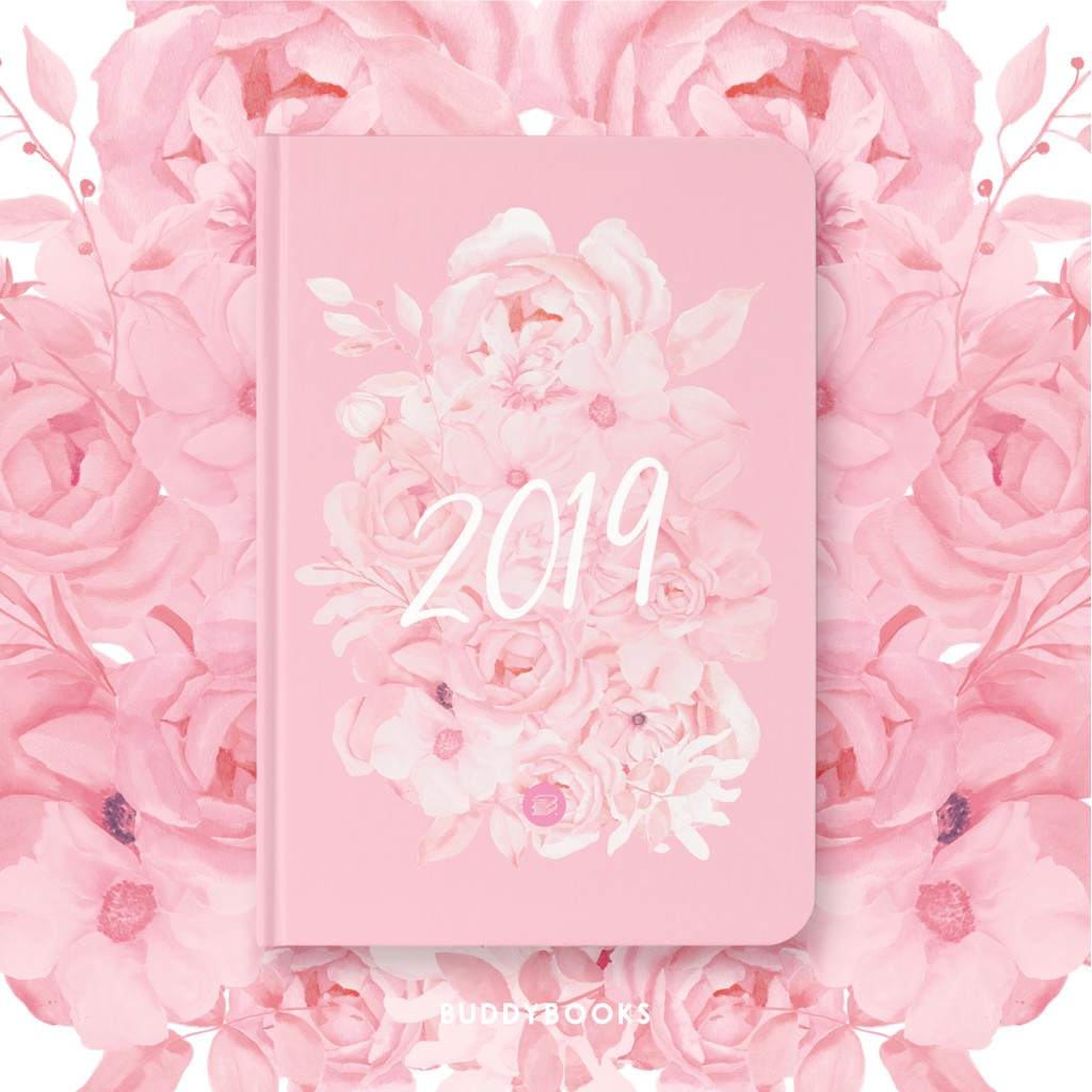 

Notebook Buku Tulis Catatan A5 A6 Hardcover by Buddybooks Flowery 19 Custom Notebook / Planner / Journal