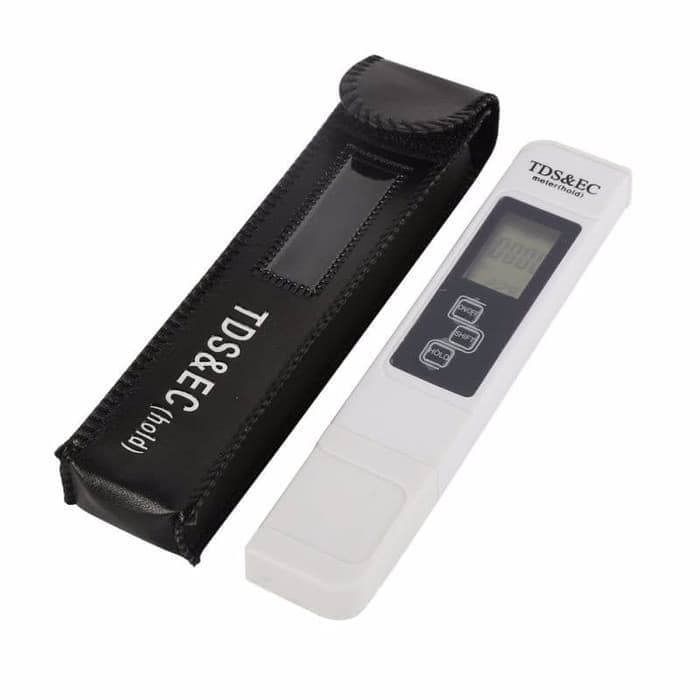 TDS &amp; EC Meter Digital Dual Function Alat Ukur Hidroponik