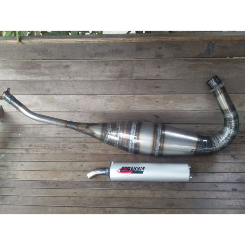 Knalpot Aitech Plat Karat Ninja R RR SS