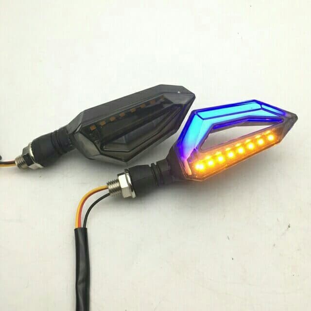 Lampu Sen Sein Variasi 2 warna running Universal Motor