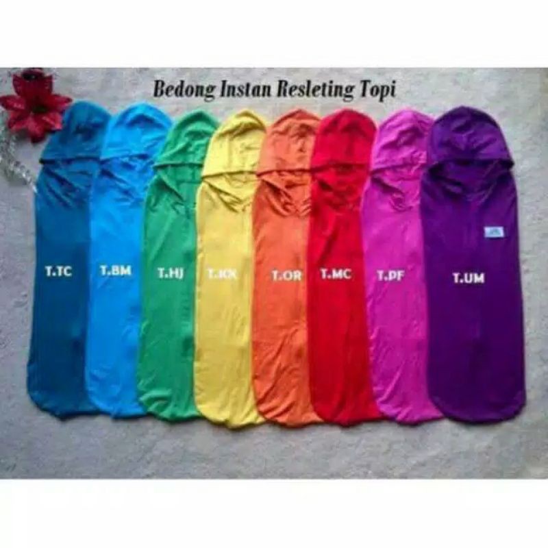 SNI PREMIUM Bedong instan Resleting Topi dita MOONS CARE Bedong topi dita bedong swaddle Instant lampin