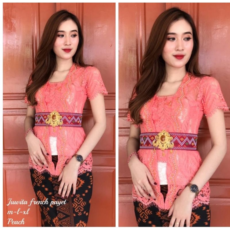 KEBAYA BALI PAYET MUTIARA