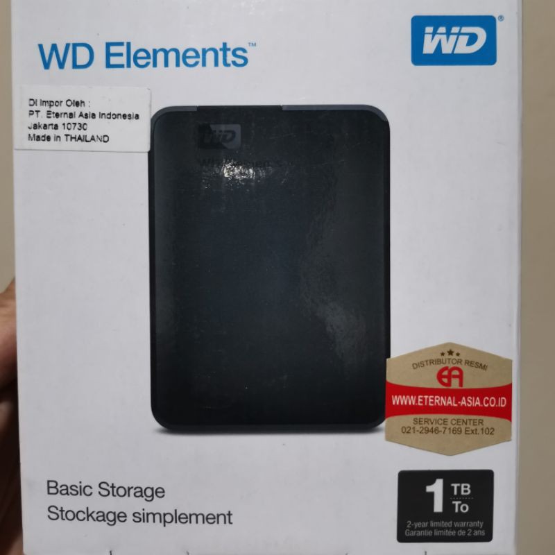 Hardisk External WD element 1TB Original - External Hardisk WD