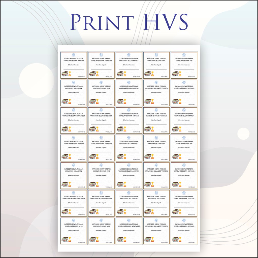 Print HVS Warna BW A3