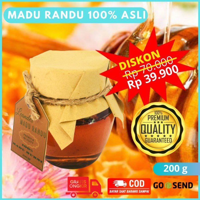 

Madu Randu Leander 200 Gram Premium Quality Madu Asli Murni 100%