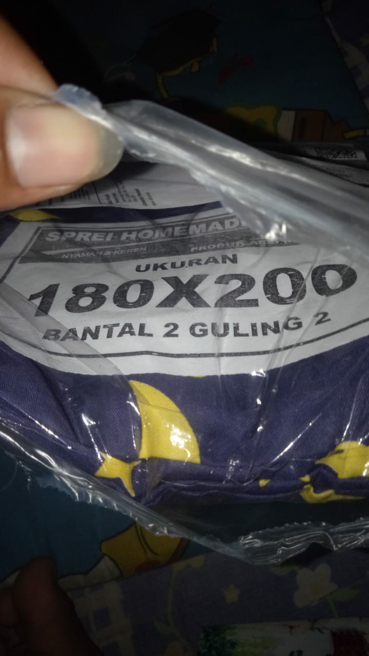 Sprei Bulan Bintang Murah No. 1 King 180 / No. 2 Queen 160 / No. 3 Double 120 / Super King 200