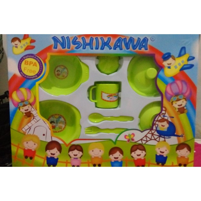 nishikawa Feeding set besar/ kado lahiran