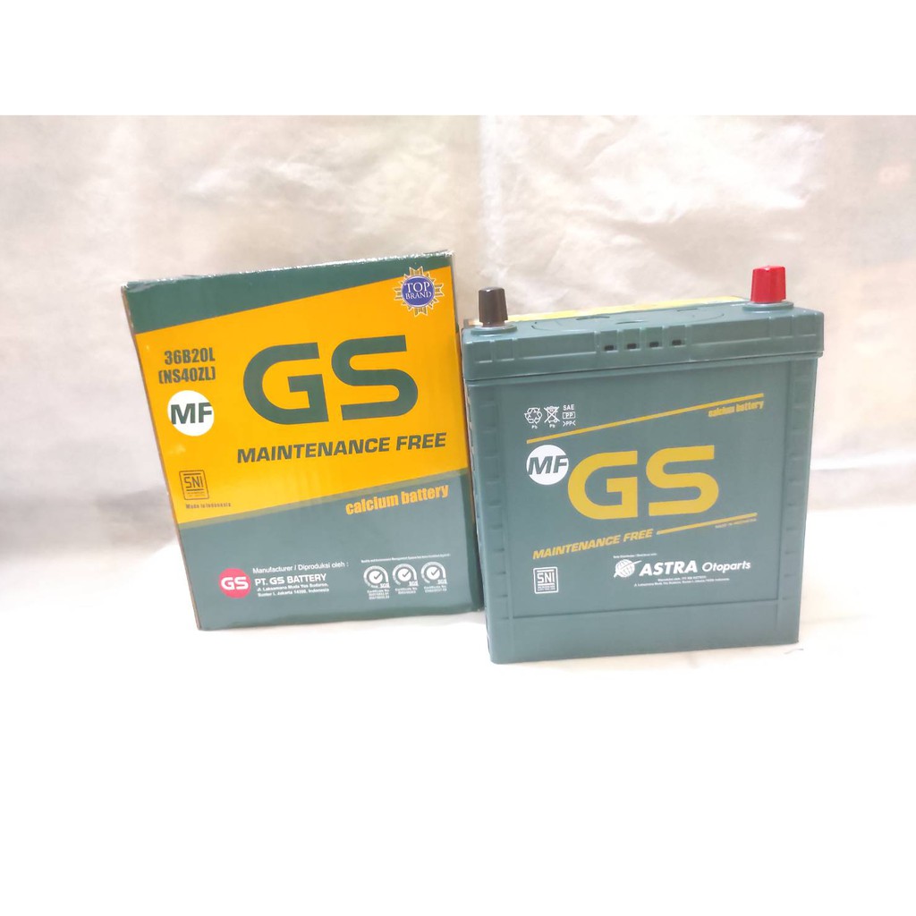 Aki Mobil  HONDA City,Jazz, New JazzGS Astra MF NS40ZL Aki Kering