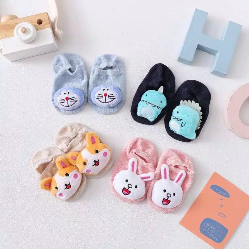 KAOS KAKI BAYI BONEKA LUCU  / BOY N GIRL / KAOS KAKI KARAKTER