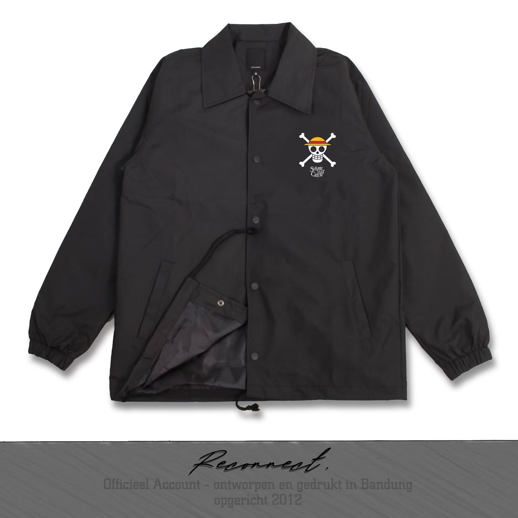 Reconnect Coach Jacket Onepiece Straw Hat Pirates - Unisex