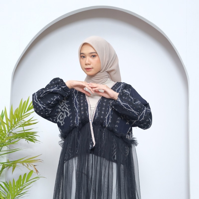 OUTER TENUN AYRA DEBBY STORE SONGKET JEPARA || OUTER TENUN WANITA