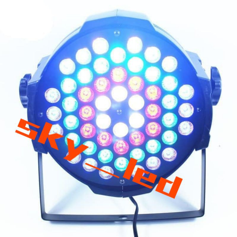 lampu panggung 54led Flat par light disco 54w /54led /lampu tembak dekorasi sorot  rgb