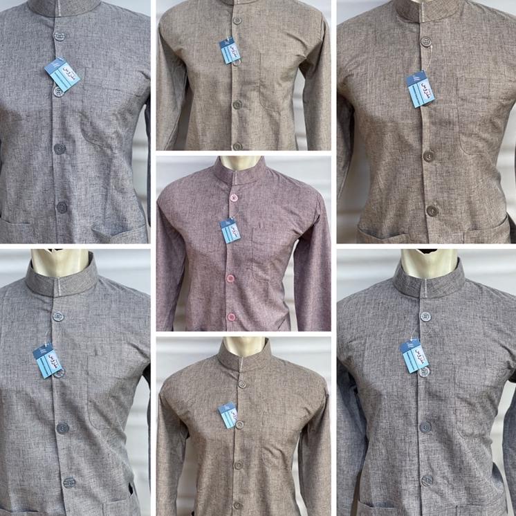 55 Baju Koko / Taqwa Model Haibah Bahan Katun Madinah Motif Gerimis Madroos Collections ➔ (Big Sale)