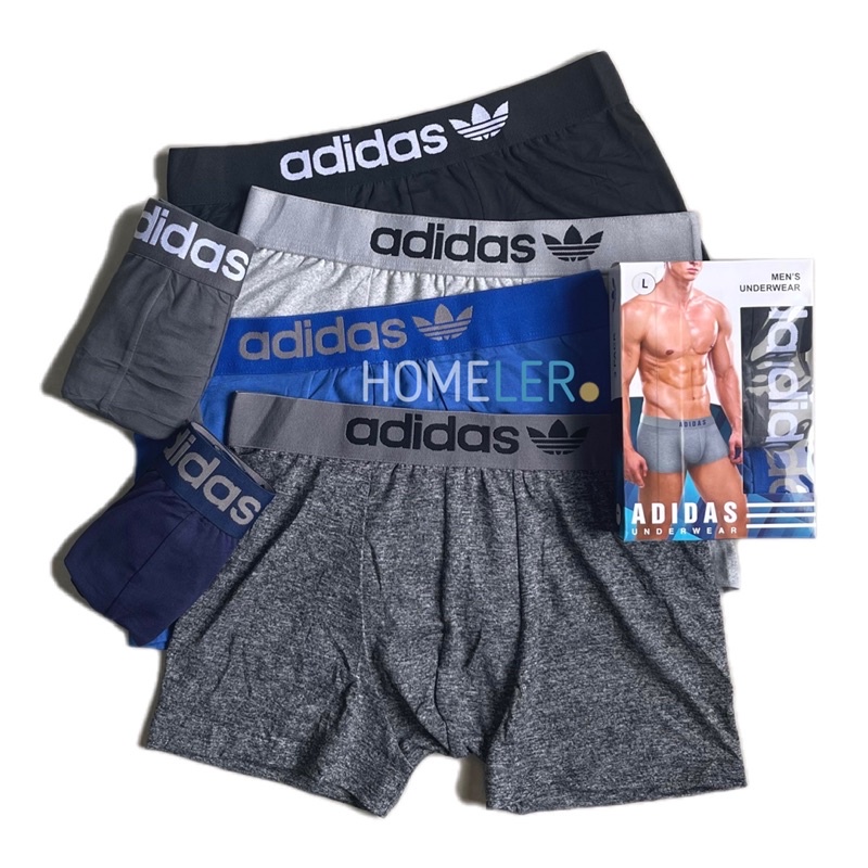 Celana Dalam Pria (1 Box Isi 3 Pcs) / Celana Dalam Boxer Pria Dewasa / Sempak Boxer Pria