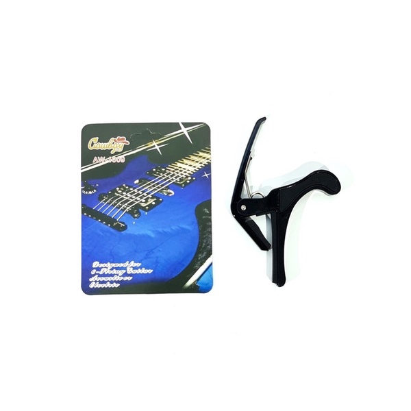 Capo Alat Penjepit Gitar Bass Ukulele Akustik Classic Elektrik Merk Cowboy Tipe Aw-1009 Jakarta