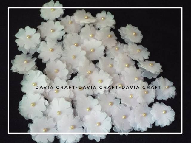 CLOVER ORGANZA 1 PEARLY