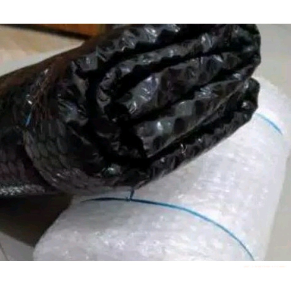 (ECER 1.25m*5m) BUBBLE WRAP BENING /HITAM KUALITAS BAGUS