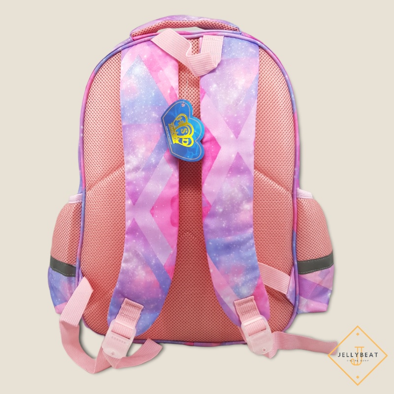 TAS RANSEL 3D ANAK SD 16 INCH KARAKTER UNICORN PINK