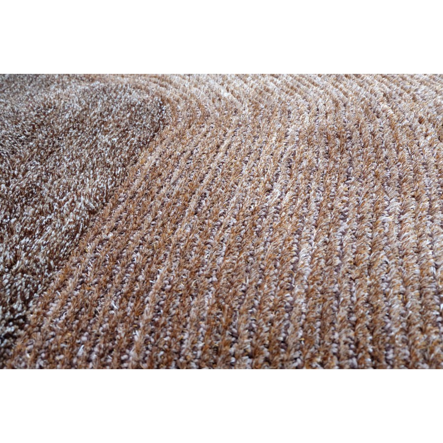 KARPET BULU ALICE SHAGGY 4D RUG 200x300 BROWN 1-5