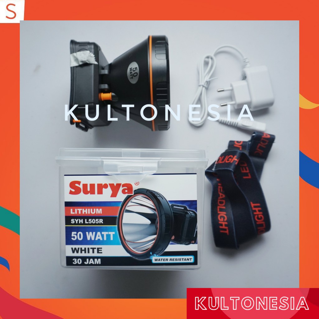 Senter Kepala Selam 50 Watt Surya SYH L505R