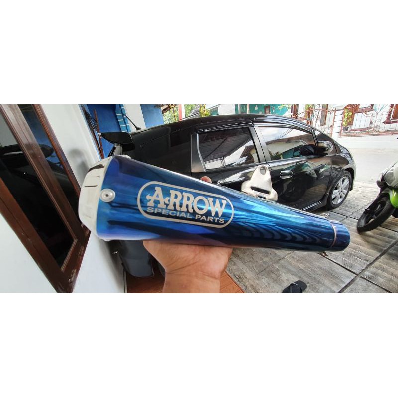 Knalpot Arrow Pro Race Blue