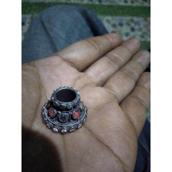 mendak susun perak mata yakut