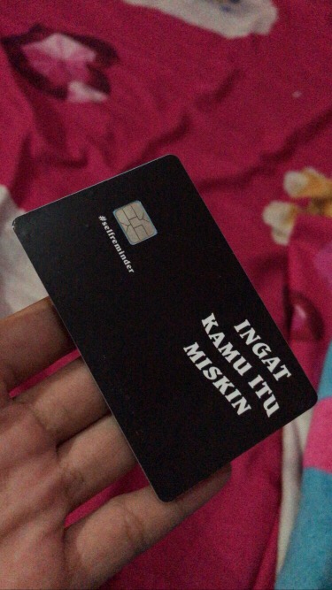 Skin/sticker Kartu Atm