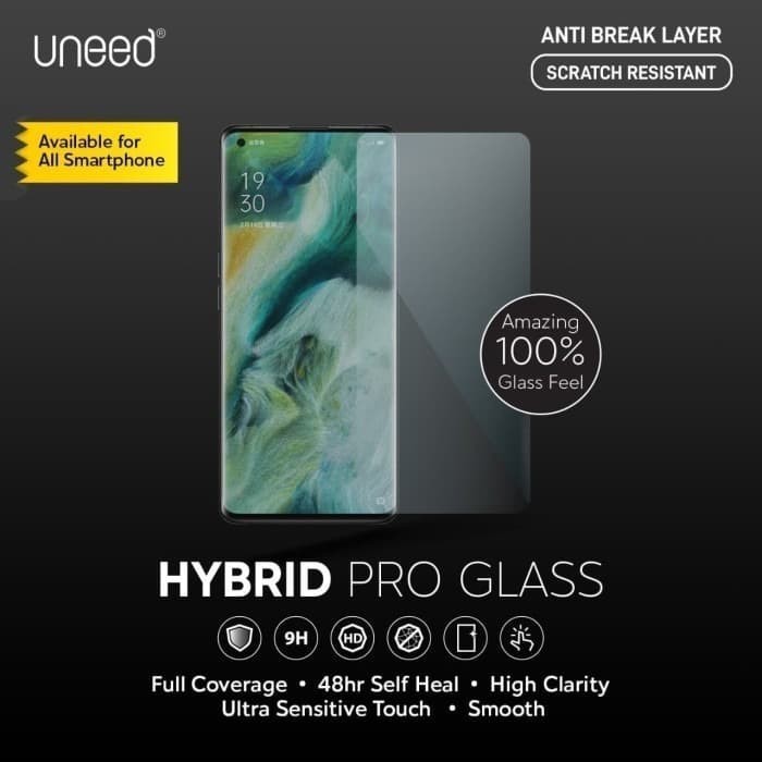 Uneed Hybrid Pro Anti Gores Anti Break Blackview BV9900 - BV9800 - BV9700 PRO - BV9600 - BV9600 PRO 