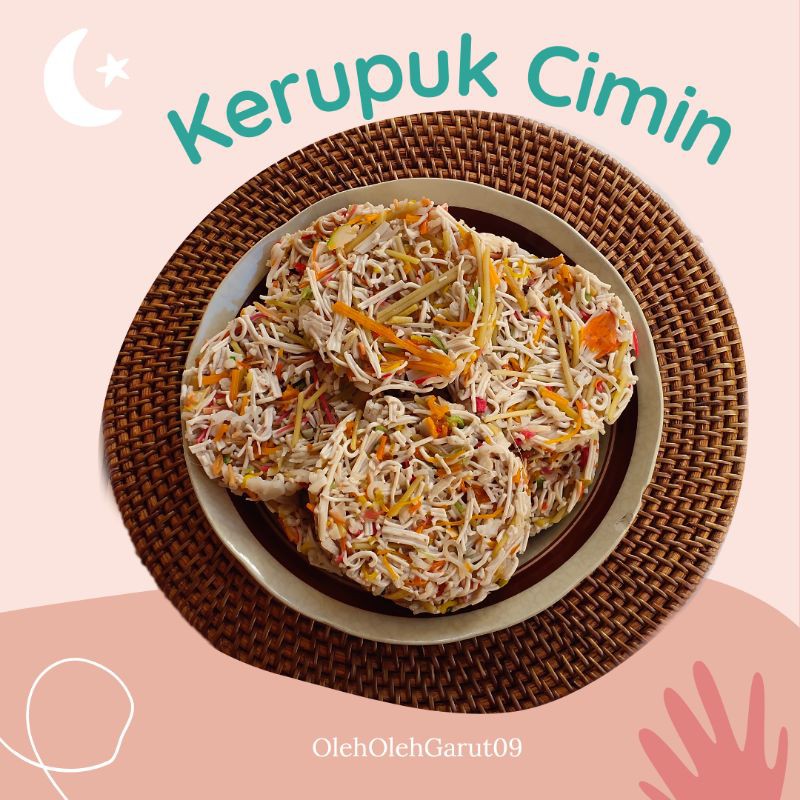 

Kerupuk Cimin Garut Makanan Siap Goreng Krupuk Garut Sunda Jajanan Unik Krupuk Cemilan