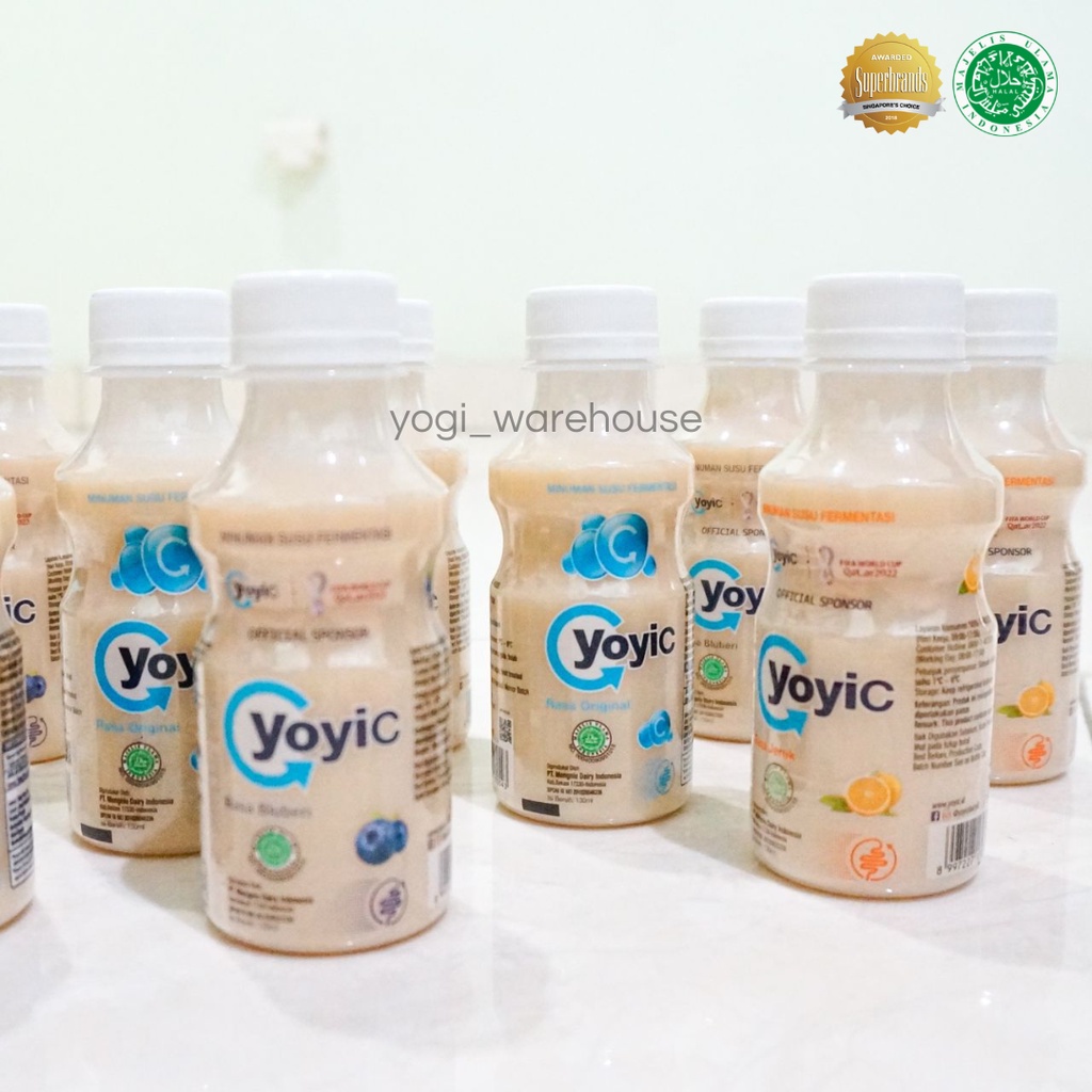 

PROMO 6 BOTOL ！ Bisa Mix Rasa！YOYIC SUSU FERMENTASI 130ML exp：3 bulan