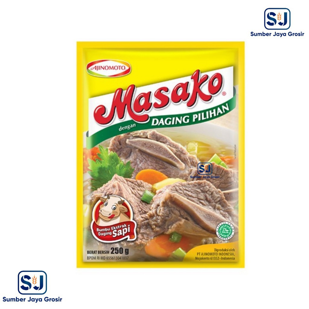 

MASAKO AYAM DAN SAPI PENYEDAP RASA 250 GRAM