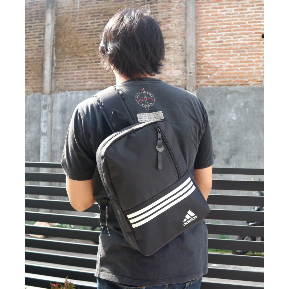 Tas Selempang Jinjing Adidas Putih Travel Bag Trendi Murah Awet