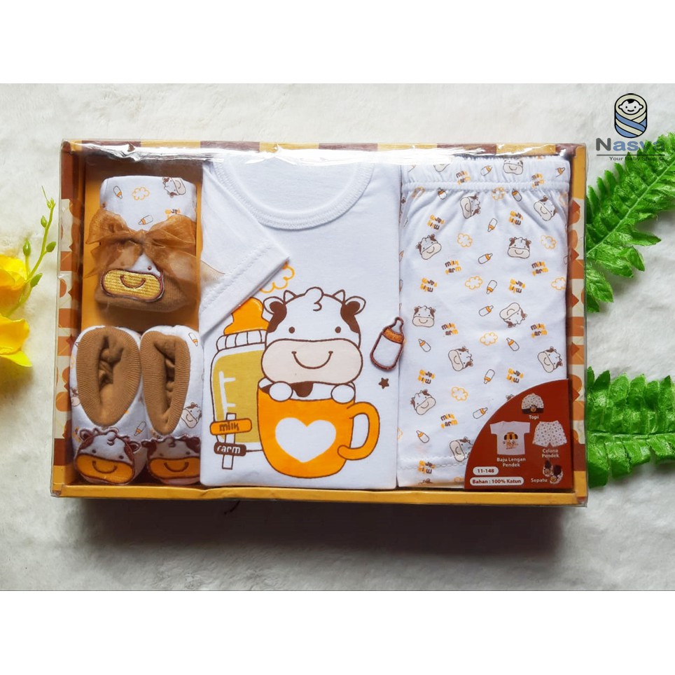 [R-041] Baby Gift Set - Set Hadiah Anak Bayi Motif Merk &quot;Kiddy&quot;