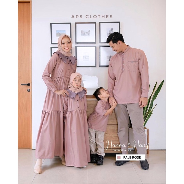 HANNA &amp; HANIF SARIMBIT SERIES (PALE ROSE)