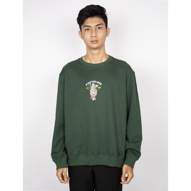 FORTGLASS Taiyaki Sweater Premium Pria Lengan Panjang / Sweatshirt unisex By Fortklass