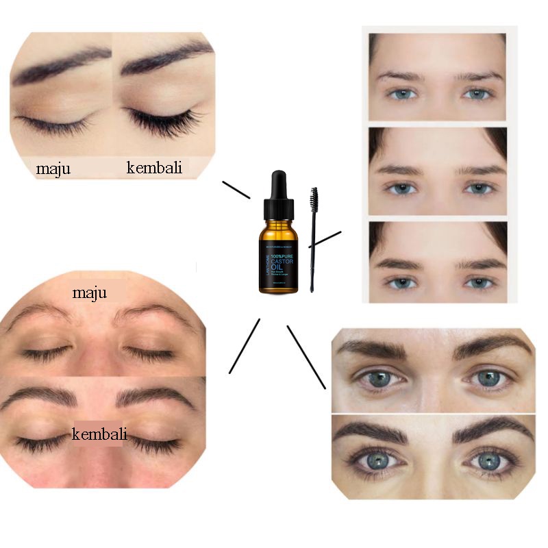 Serum bulu mata dan alis serum penumbuh bulu mata dan alis 10ml Bulu mata palsu menjadi bulu mata asli pemanjang bulu mata penebal bulu mata