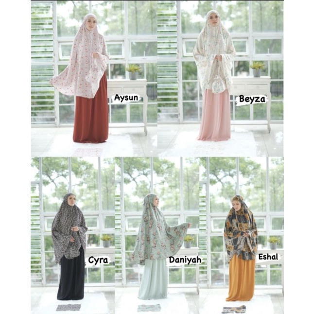 Prayer Set Shanum Series By Eyberli / Mukena eyberli