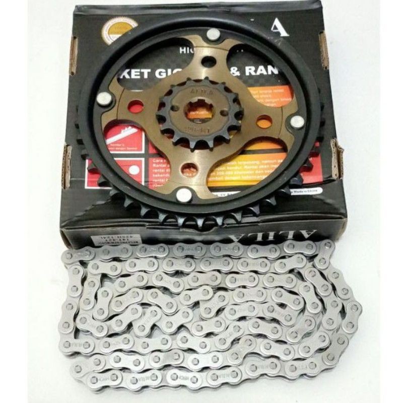 GER SET GEAR GER PAKET VERZA 150 CB150R MEGA PRO NEW MONO SHOCK BAJA BAKARAN