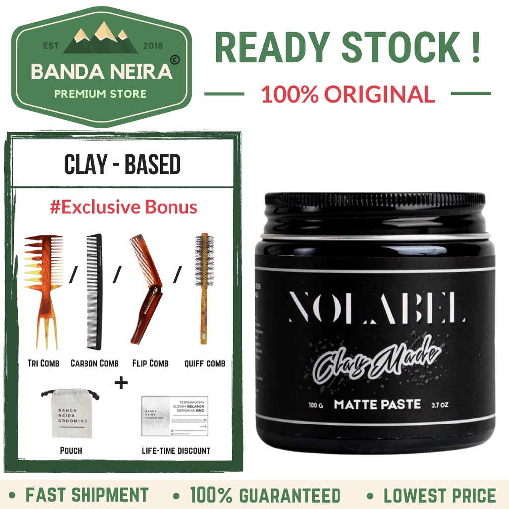 NO LABEL / NOLABEL Clay Made Matte Paste