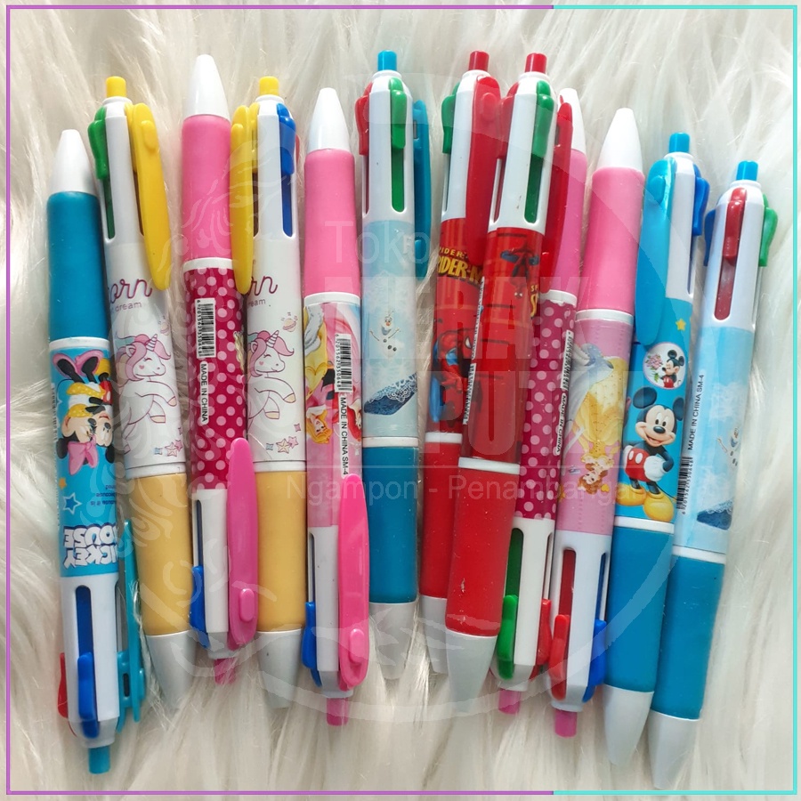 

Ballpoint/ Pulpen 4 Warna/ Pena Multi Warna/ Multi Color SM-4
